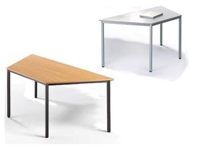 Trapezium tafel 160 x 80 cm